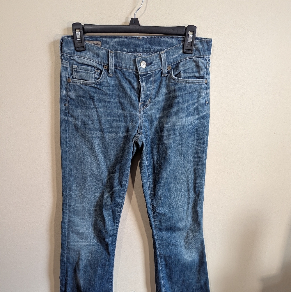 Citizens of Humanity Women’s Bootcut Jeans Size 26 Light Wash Mid Rise Denim
